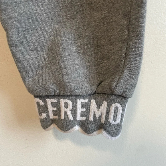 Opening Ceremony Scalloped Hem Grey Sweatpants - XS - Picture 4 of 7